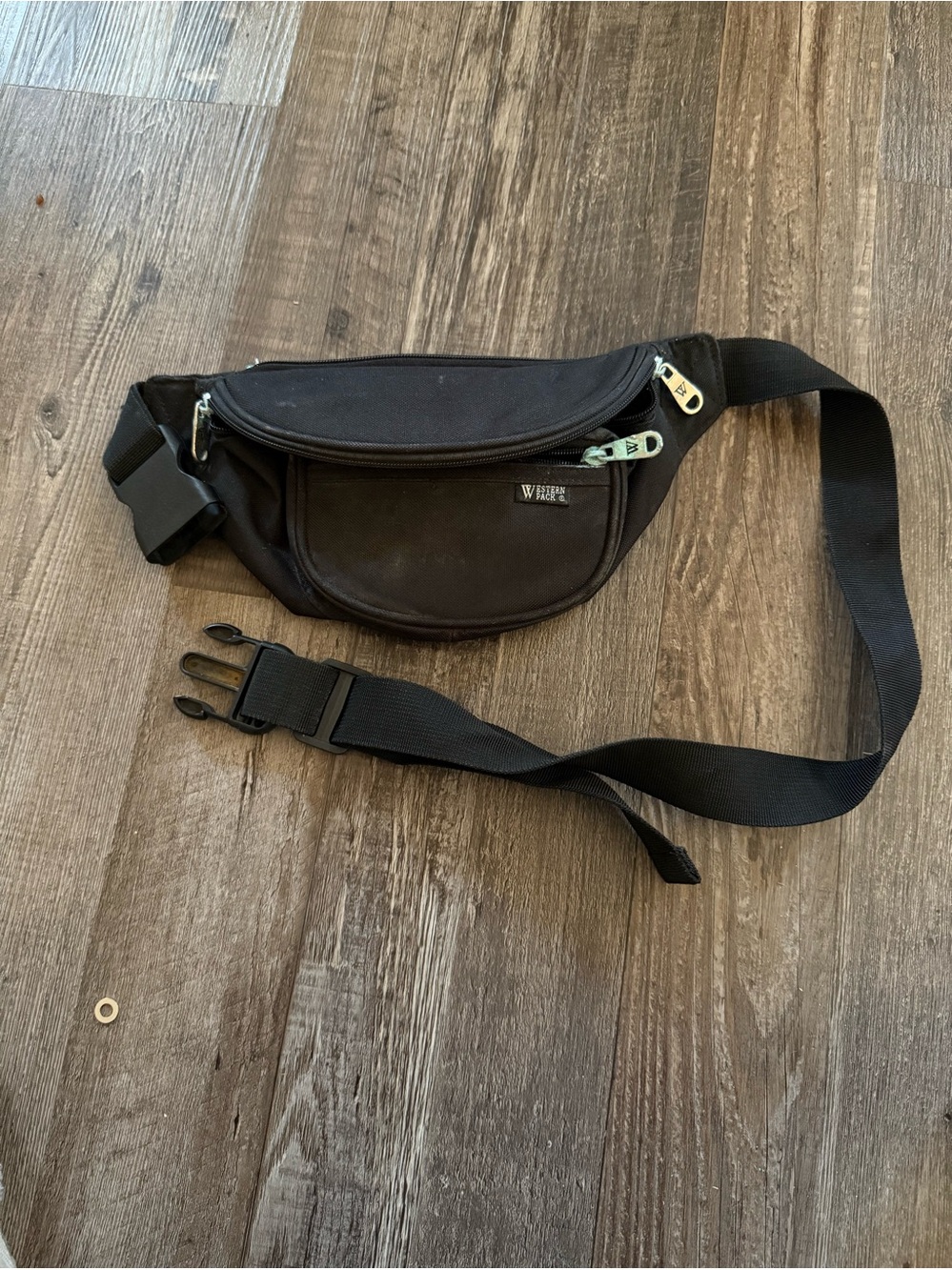 Classic Black Waist Bag